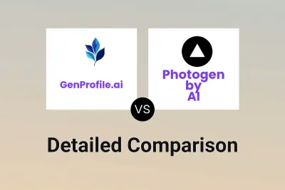 GenProfile.ai vs Photogen by AI