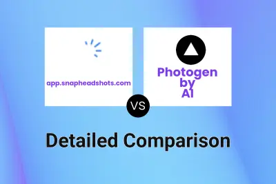 app.snapheadshots.com vs Photogen by AI