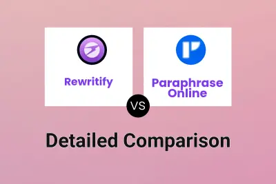 Rewritify vs Paraphrase Online