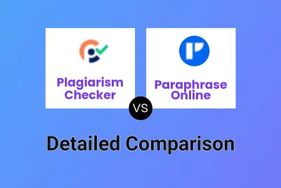 Plagiarism Checker vs Paraphrase Online