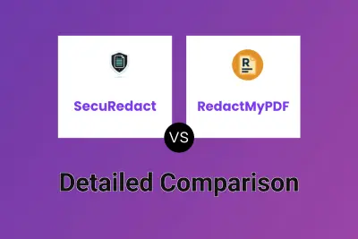 SecuRedact vs RedactMyPDF