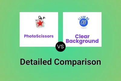 PhotoScissors vs Clear Background