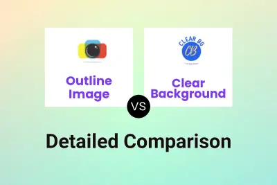 Outline Image vs Clear Background