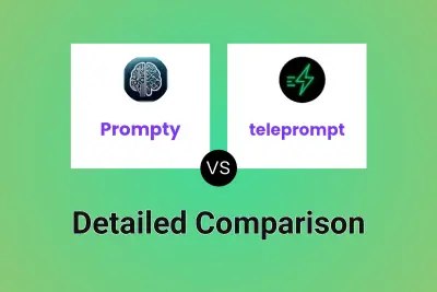 Prompty vs teleprompt