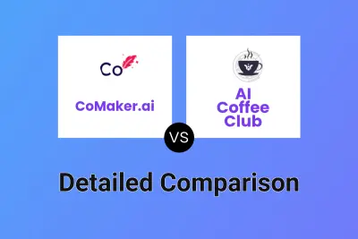 CoMaker.ai vs AI Coffee Club Detailed comparison features, price