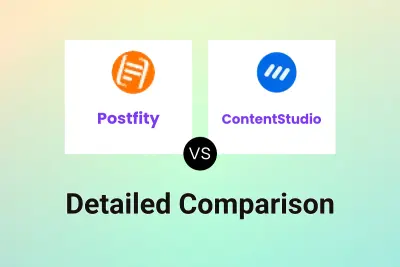 Postfity vs ContentStudio Detailed comparison features, price