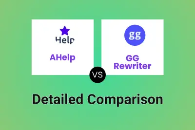 AHelp vs GG Rewriter Detailed comparison features, price