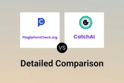 PlagiarismCheck.org vs CatchAI