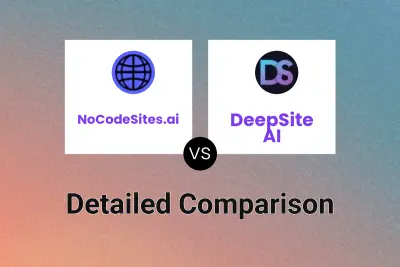 NoCodeSites.ai vs DeepSite AI