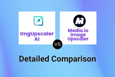 ImgUpscaler AI vs Media.io Image Upscaler