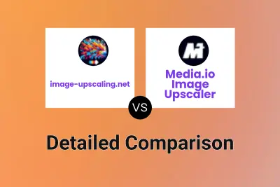 image-upscaling.net vs Media.io Image Upscaler