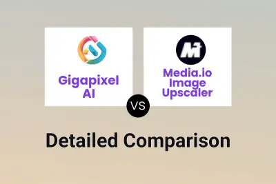 Gigapixel AI vs Media.io Image Upscaler