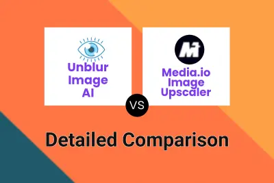 Unblur Image AI vs Media.io Image Upscaler