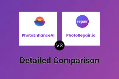 PhotoEnhanceAI vs PhotoRepair.io