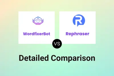 WordfixerBot vs Rephraser