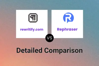 rewritify.com vs Rephraser