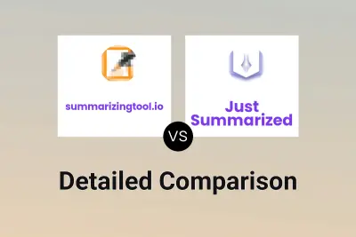 summarizingtool.io vs Just Summarized