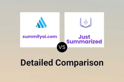 summifyai.com vs Just Summarized