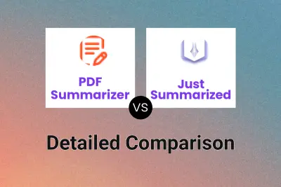 PDF Summarizer vs Just Summarized