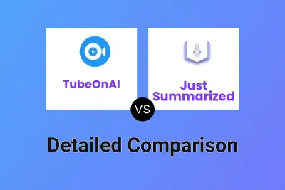 TubeOnAI vs Just Summarized