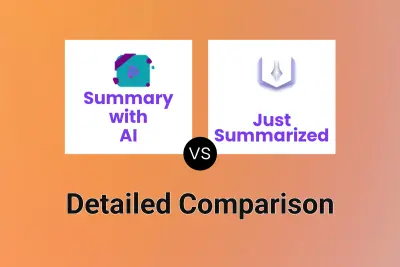Summary with AI vs Just Summarized