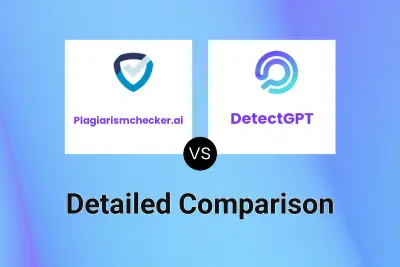 Plagiarismchecker.ai vs DetectGPT
