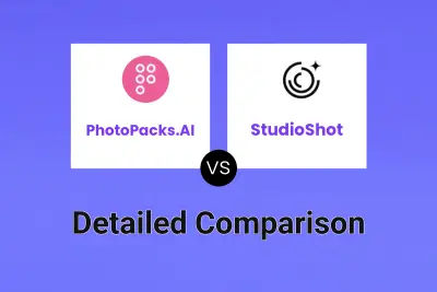 PhotoPacks.AI vs StudioShot