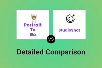 Portrait To Go vs StudioShot