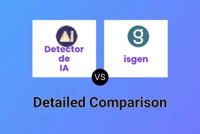 Detector de IA vs isgen