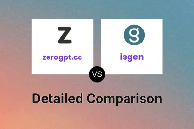 zerogpt.cc vs isgen