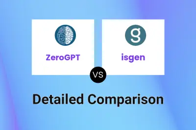 ZeroGPT vs isgen