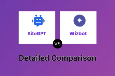 SiteGPT vs Wizbot Detailed comparison features, price