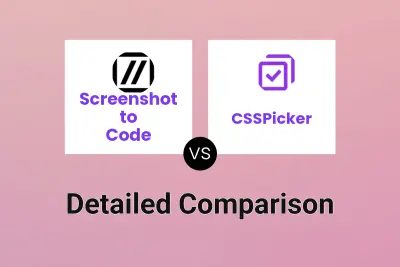 Screenshot to Code vs CSSPicker
