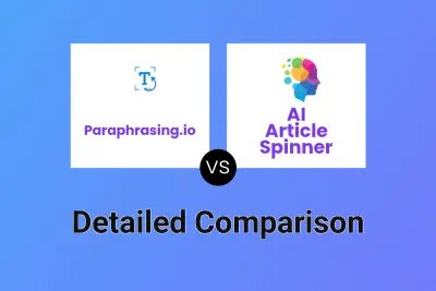 Paraphrasing.io vs AI Article Spinner
