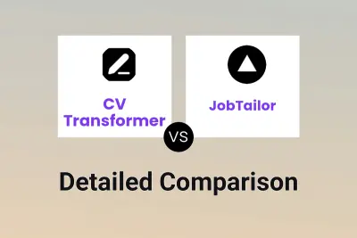 CV Transformer vs JobTailor