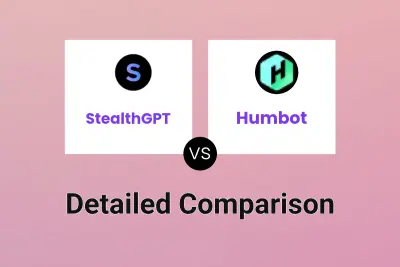 StealthGPT vs Humbot Detailed comparison features, price