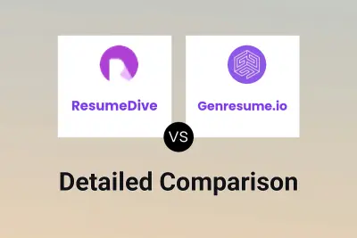 ResumeDive vs Genresume.io