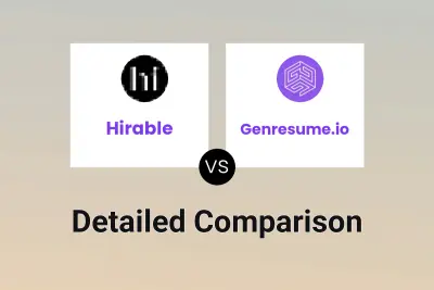 Hirable vs Genresume.io