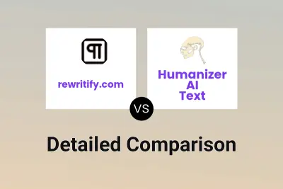 rewritify.com vs Humanizer AI Text