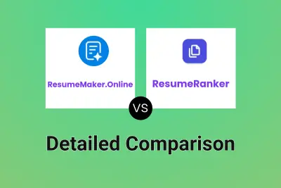 ResumeMaker.Online vs ResumeRanker Detailed comparison features, price