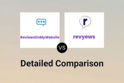ReviewsOnMyWebsite vs revyews