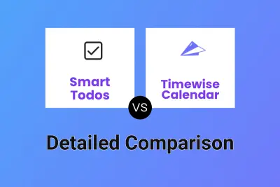 Smart Todos vs Timewise Calendar