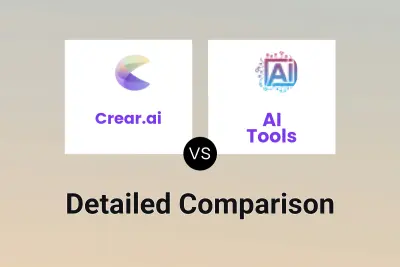 Crear.ai vs AI Tools Detailed comparison features, price