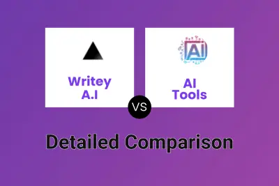 Writey A.I vs AI Tools Detailed comparison features, price