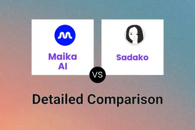 Maika AI vs Sadako Detailed comparison features, price