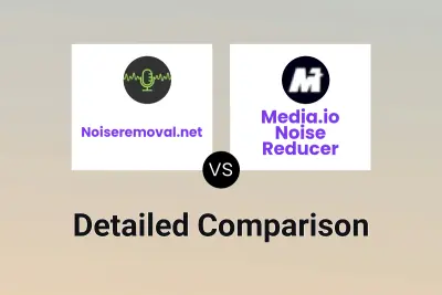 Noiseremoval.net vs Media.io Noise Reducer