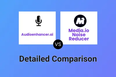 Audioenhancer.ai vs Media.io Noise Reducer