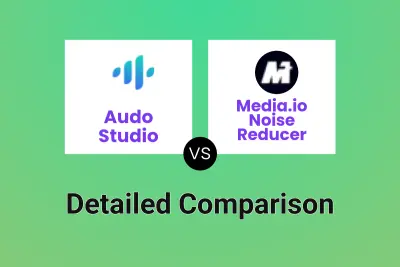 Audo Studio vs Media.io Noise Reducer