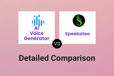 AI Voice Generator vs Speakatoo