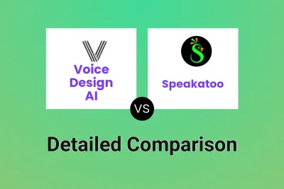 Voice Design AI vs Speakatoo